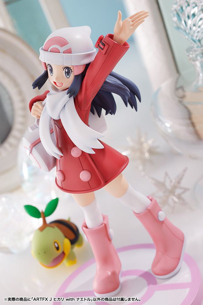 Pokemon ArtFX J Dawn with Turtwig 1/8 Scale Figure