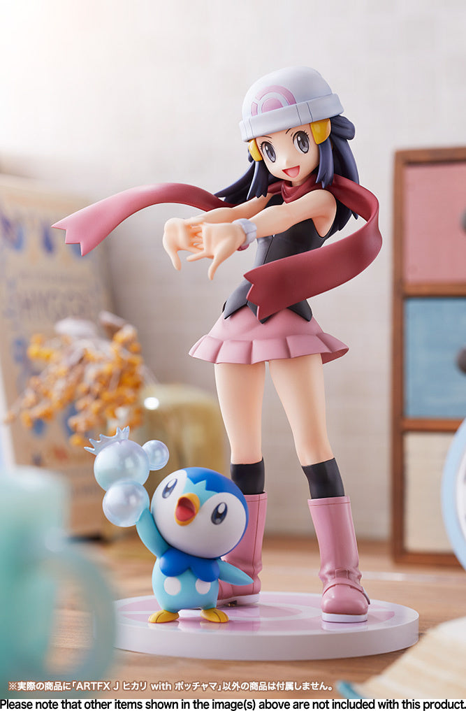 ARTFX J Dawn with Piplup 1/8 Scale Figure (Re-Run)