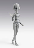 S.H.Figuarts Body-Chan -Ken Sugimori- Edition -Wireframe- (Gray Color Ver.)