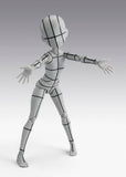 S.H.Figuarts Body-Chan -Ken Sugimori- Edition -Wireframe- (Gray Color Ver.)