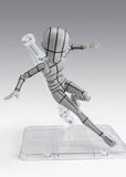 S.H.Figuarts Body-Kun -Ken Sugimori- Edition -Wireframe- (Gray Color Ver.)