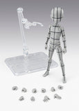 S.H.Figuarts Body-Kun -Ken Sugimori- Edition -Wireframe- (Gray Color Ver.)
