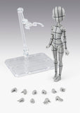 S.H.Figuarts Body-Chan -Ken Sugimori- Edition -Wireframe- (Gray Color Ver.)
