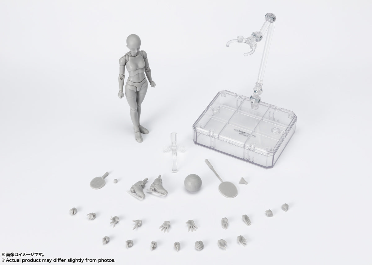 S.H.Figuarts Body-kun Sports Edition DX Set: Gray Color Ver.