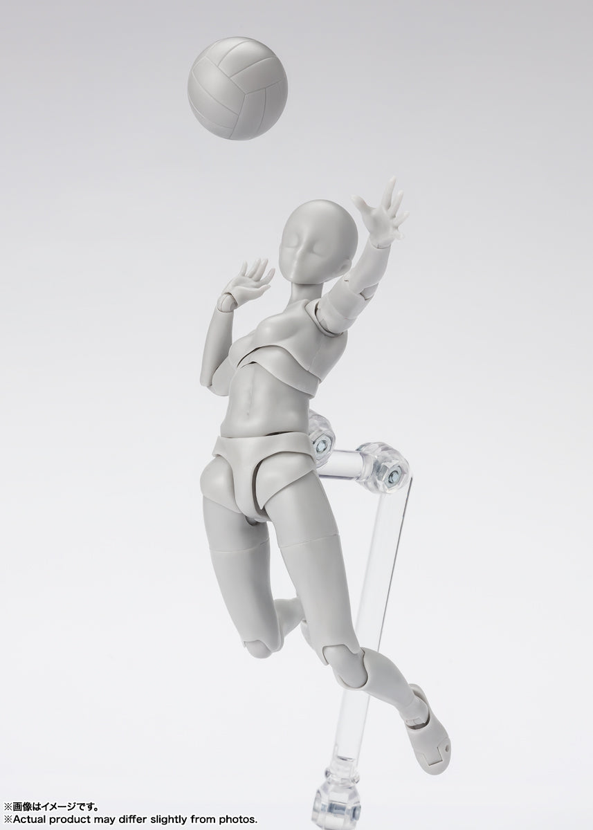 S.H.Figuarts Body-Chan -Sports- Edition DX Set (Gray Color Ver.)