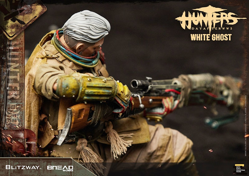 Blitzway White Ghost 1/6 Scale Action Figure | Hunters: Day Blitzway White Ghost 1/6 Scale Action Figure | Hunters: Day