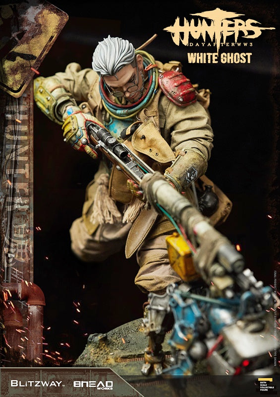 Blitzway White Ghost 1/6 Scale Action Figure | Hunters: Day Blitzway White Ghost 1/6 Scale Action Figure | Hunters: Day