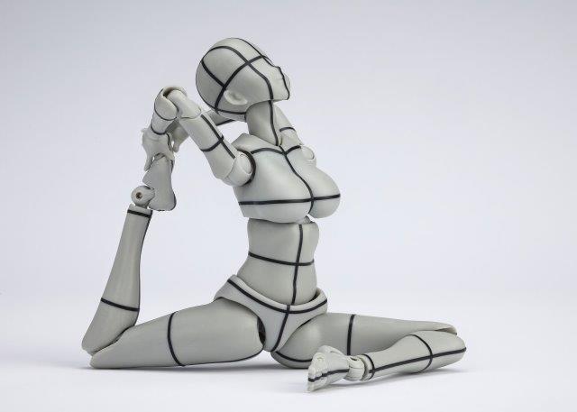 S.H.Figuarts Body Chan -Kentaro Yabuki- Wire Frame (Gray Color Ver.)