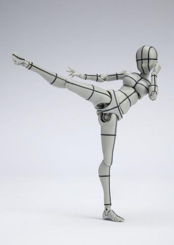S.H.Figuarts Body Chan -Kentaro Yabuki- Wire Frame (Gray Color Ver.)