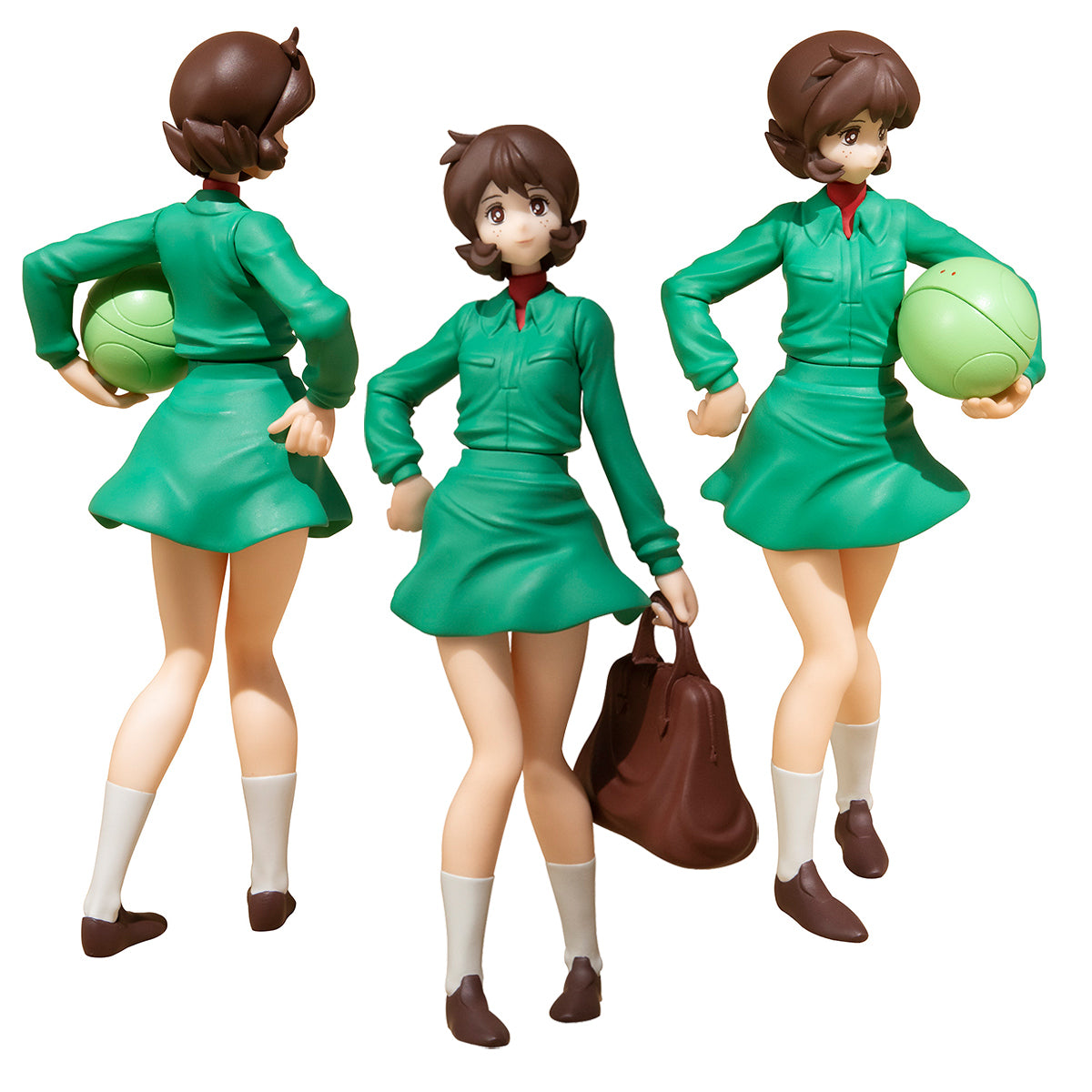 G.M.G. Earth Federation 07 Amuro Ray & Frau Bow and 08V-SP General Soldier & Buggy Set Box (with Gift)