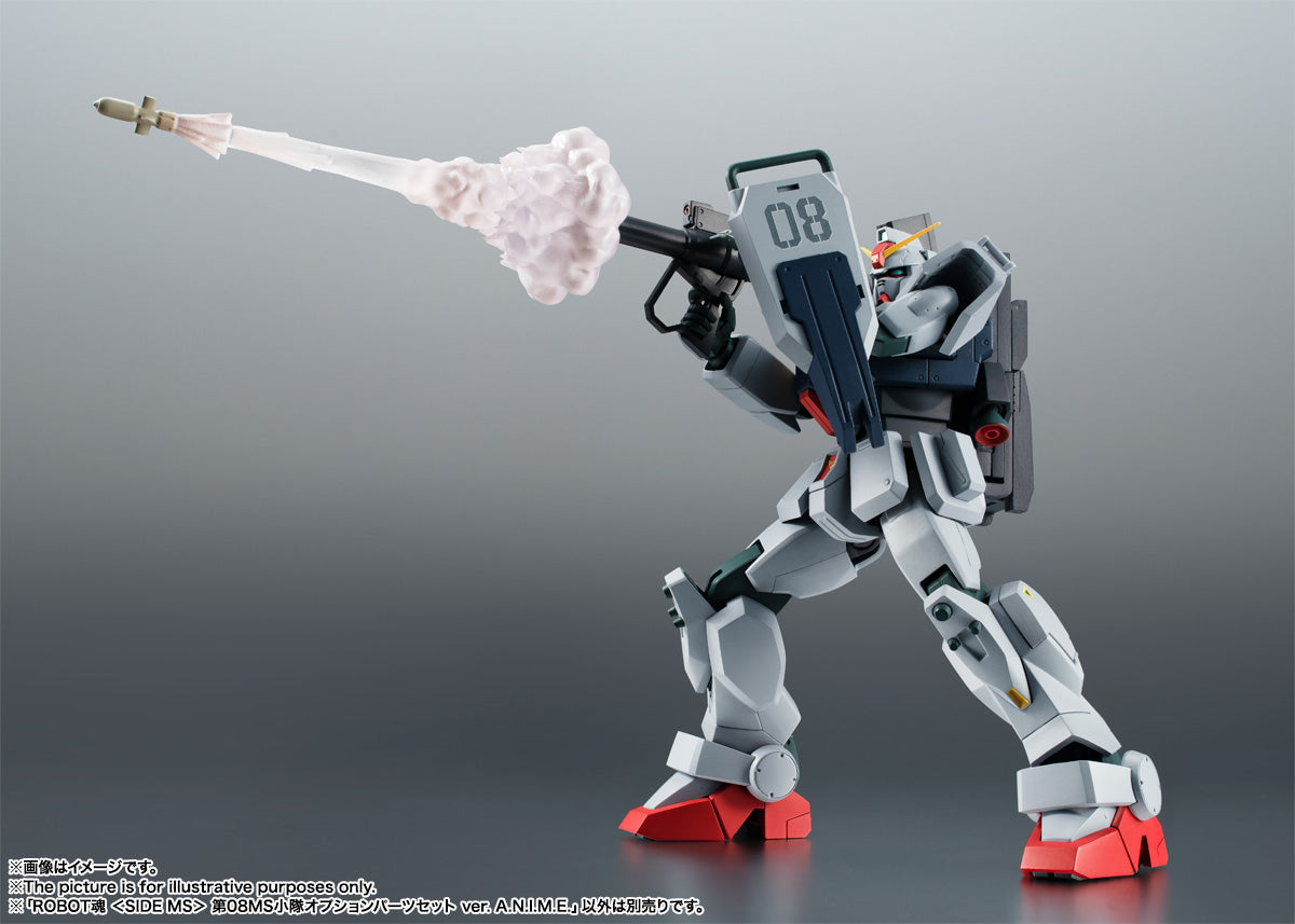 The Robot Spirit Mobile Suit Gundam: The 08th MS Team Option Parts Set Ver. A.N.I.M.E.