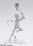 S.H.Figuarts Body Kun & Body Chan -Ken Sugimoril- Edition DX Set (Gray Color Ver.) Bundle
