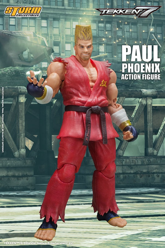 Paul Phoenix 1/12 Action Figure