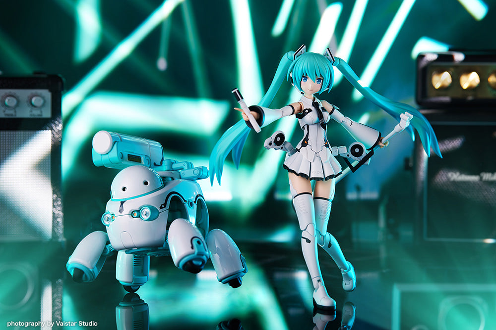 Frame Arms Girls Hatsune Miku [Maruttoys Ver.] & Tamotu [Miku Ver.]