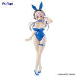 BiCute Bunnies Figure Super Sonico Blue Rabbit ver.- Prize Figure