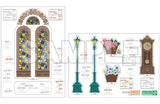 Nendoroid More Acrylic Stand Decorations: Cafe