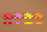 Nendoroid More Puzzle Base: Blue/Red/Orange/Yellow/Wood Grain/Green/Purple/Pink (1 Base)
