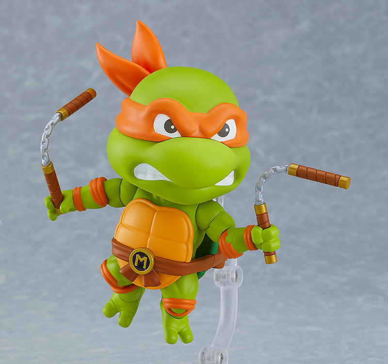 Good Smile Company Nendoroid Michelangelo - Tartarughe Ninja, Statuetta 10cm