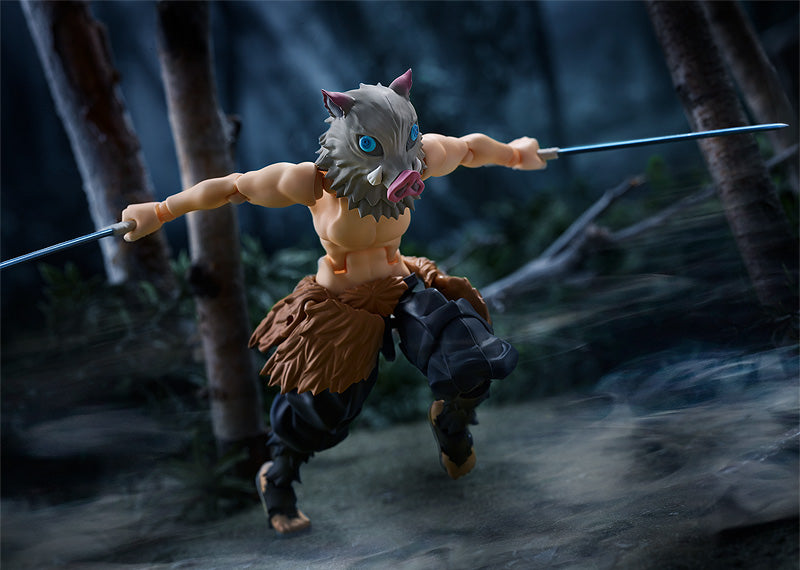 Max Factory figma Inosuke Hashibira DX Edition | Demon Slayer: Kimetsu ...