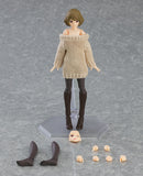 figma Female Body (Chiaki) with Off-the-Shoulder Sweater Dress