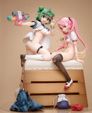 Midori & Pink Sukumizu 1/5.5 Scale Figure