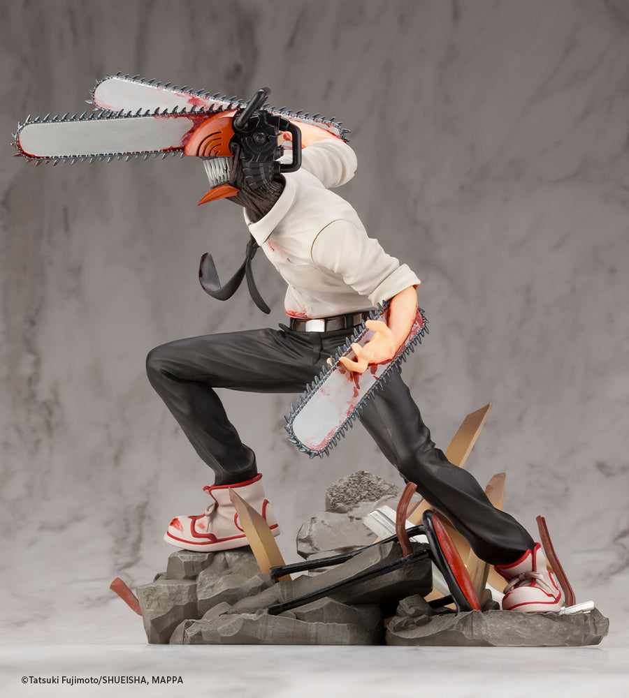Chainsaw Man S-Fire Super Situation Figure Chainsaw Man vs. Samurai Sword