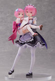 Re:ZERO -Starting Life in Another World- Figure Ram & Childhood Ram 1/7 Scale Figure
