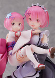 Re:ZERO -Starting Life in Another World- Figure Ram & Childhood Ram 1/7 Scale Figure