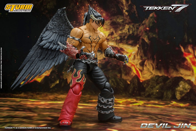 Storm Collectibles TEKKEN 7 1/12 scale DEVIL JIN ACTION FIGURE (in