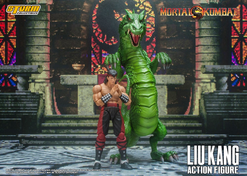IN HAND! Storm Collectibles Mortal Kombat Liu Kang *NO DRAGON* USSELLER IN HAND! Storm Collectibles Mortal Kombat Liu Kang *NO DRAGON* USSELLER