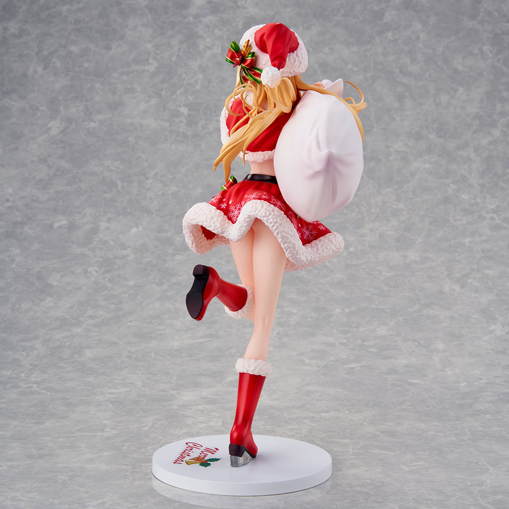 Morikura En's Illustration Santa Girl Complete Figure