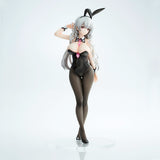 Io Haori Illustration White Haired Bunny Complete Figure