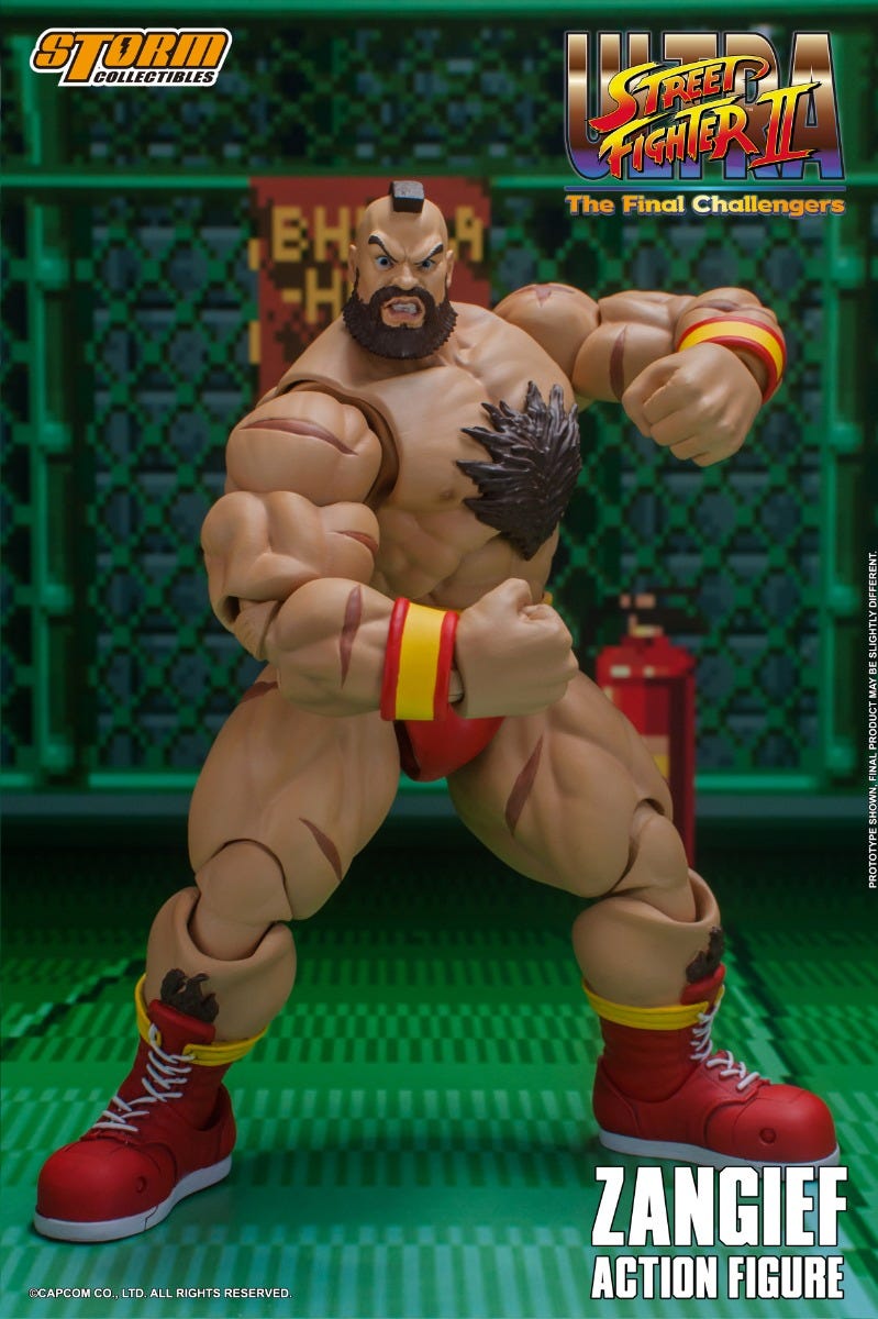 Zangief (Ultimate Street Fighter II: The Final Challenger) 1/12 Action Figure